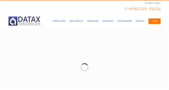 Desktop Screenshot of datax-service.de