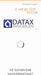 Mobile Screenshot of datax-service.de